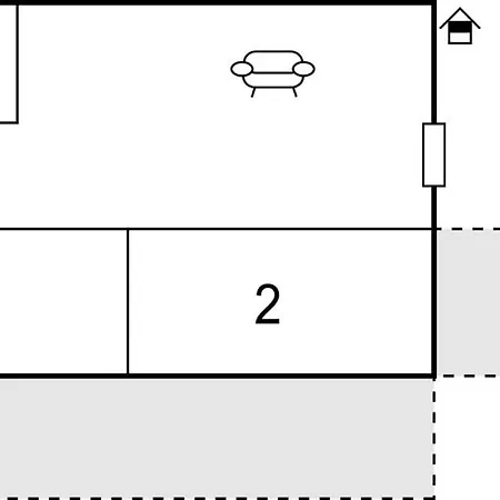 아파트 2 Bedroom Amazing In